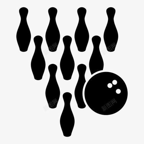 保齡球十柱擊圖標 標識 標志 ui圖標 設計圖片 免費下載 頁面網頁 平面電商 創意素材 滾刷圖標