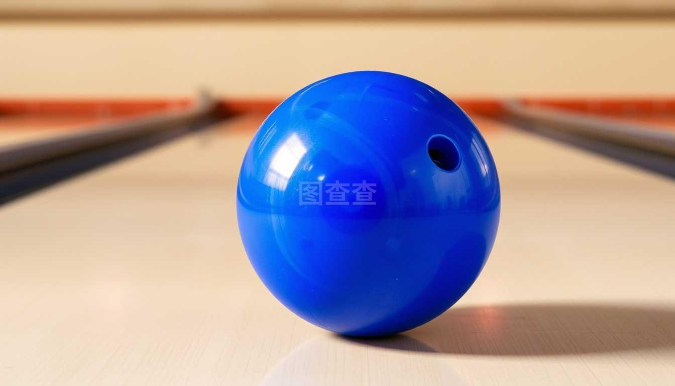 藍色保齡球