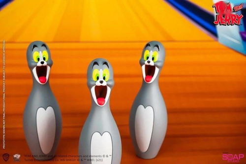 模玩資訊 soap studio 湯姆與杰瑞 保齡球造型人偶